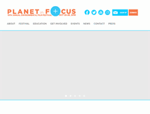 Tablet Screenshot of planetinfocus.com